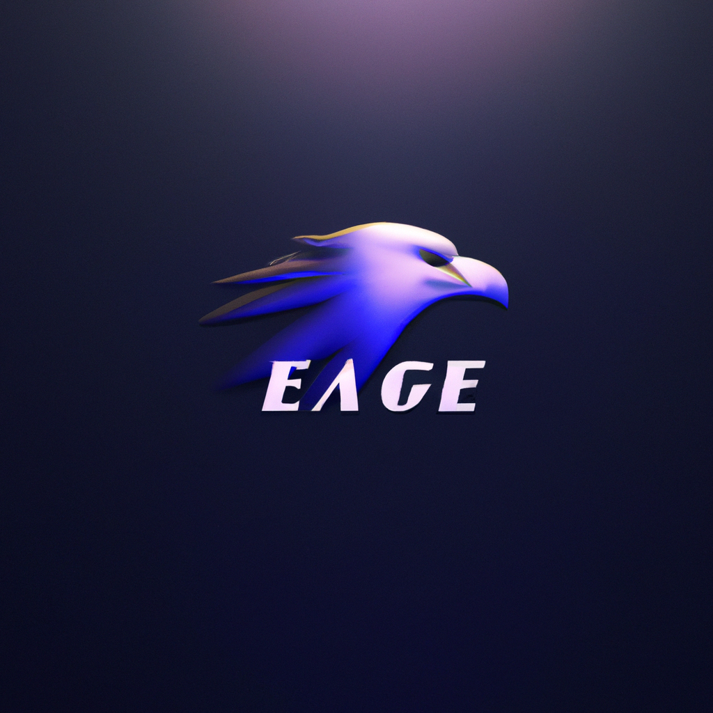 EagleNest logotipo águila minimal